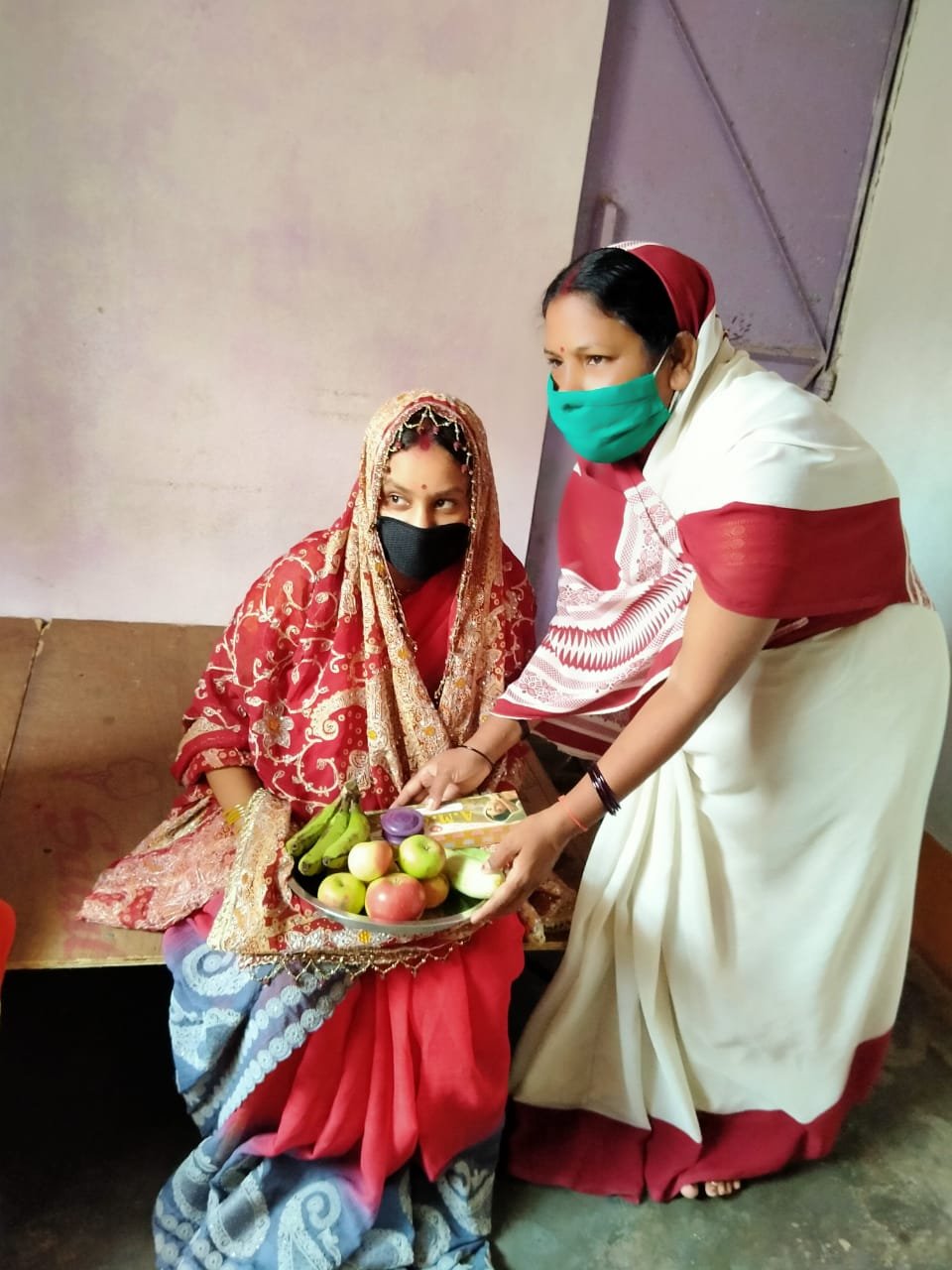 Rashtriya Mashal | जिले मे  गोदभराई रस्म का प्रखंड स्तर पर हुआ आयोजन