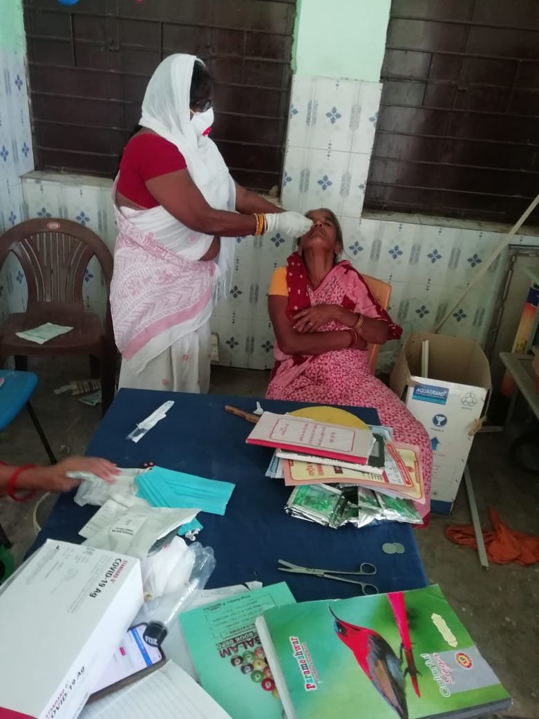 Rashtriya Mashal | कोविड-19 की जाँच में तेजी लाने को लेकर जाँच का एएनएम ने...